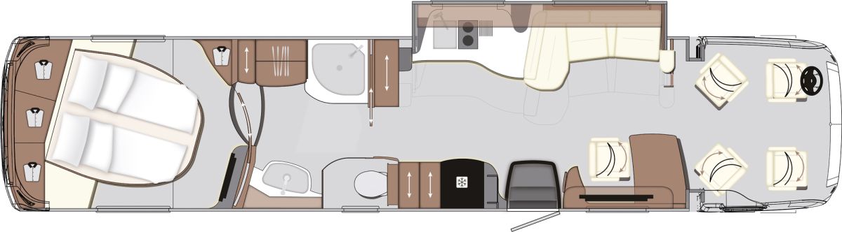 Concorde Centurion Actros 1205 GST (Grundriss)