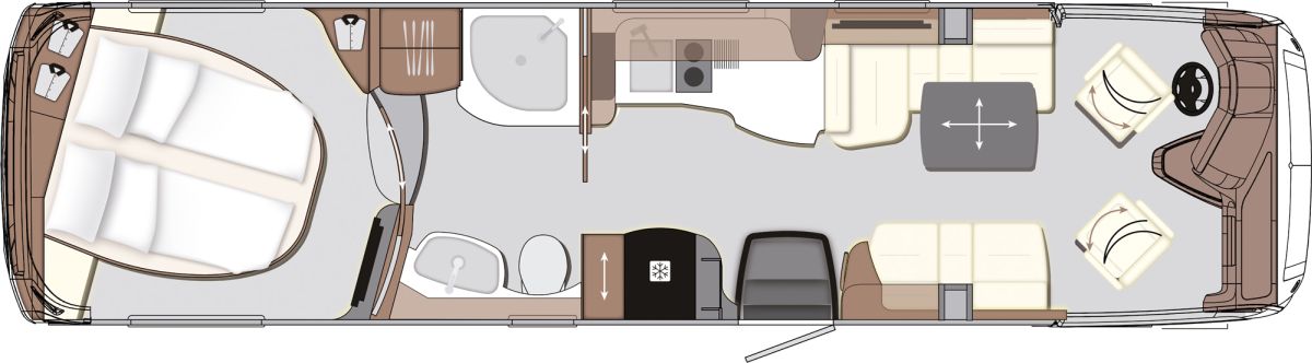 Concorde Centurion Actros 990 MT (Grundriss)