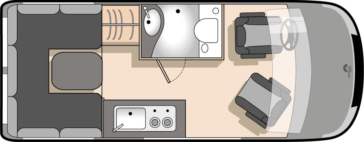 Bresler Mobile Horizont 541 U (Grundriss)