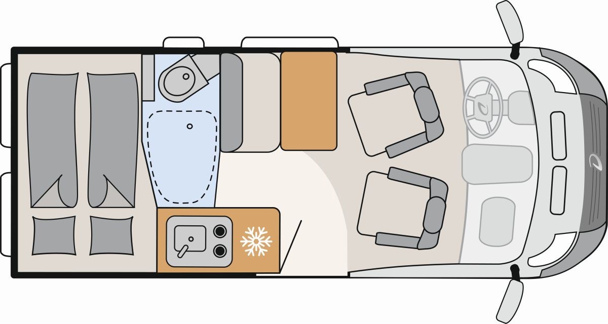 Dethleffs Globetrail Classic 540 DR (Citroen) (Grundriss)